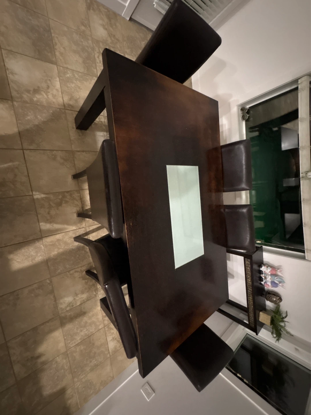 EUC table and 8  Dining Chairs * offers will be considered