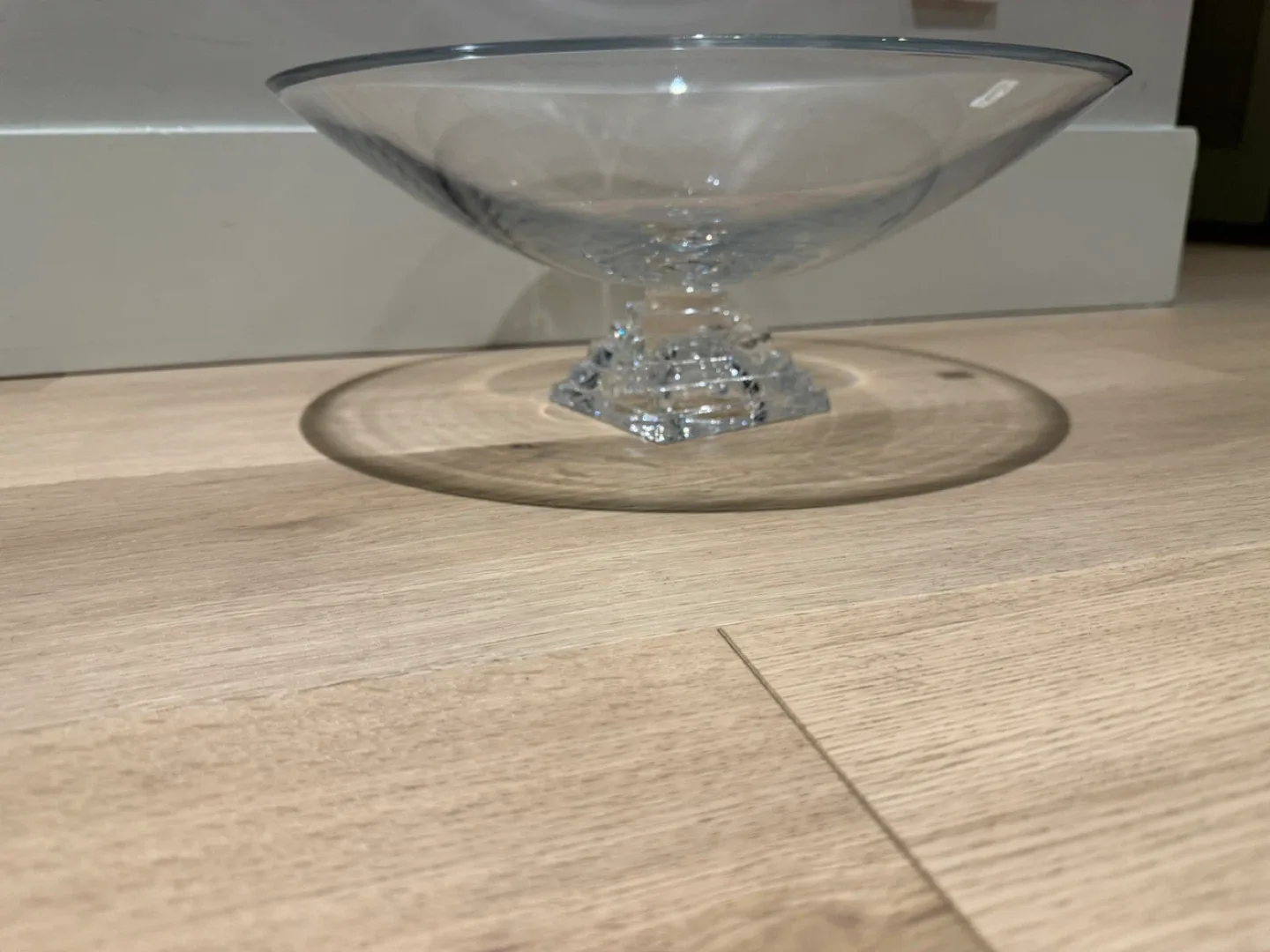 Mikasa Crystal Footed Bowl - photo 2