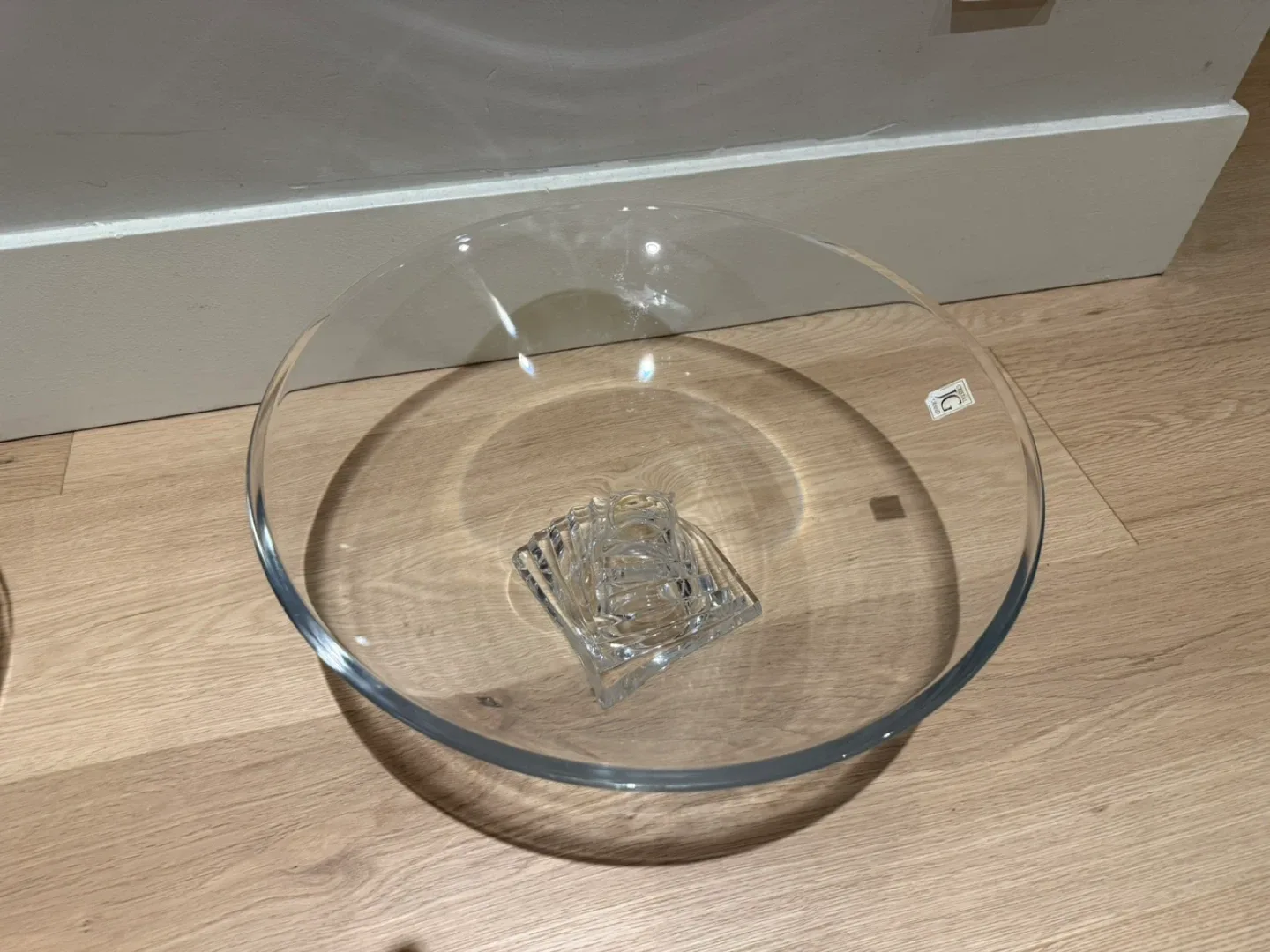 Mikasa Crystal Footed Bowl