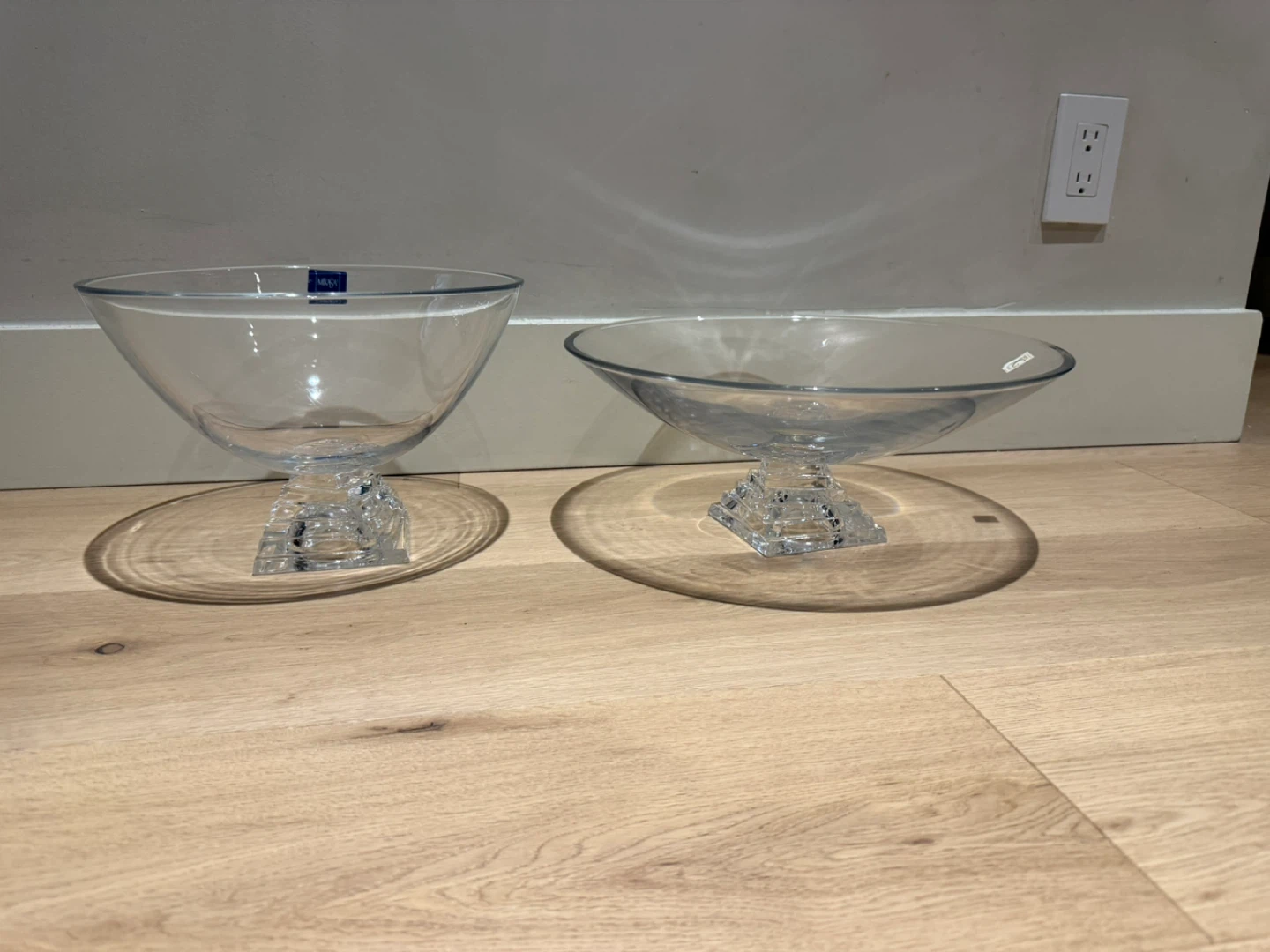 Mikasa Crystal Pedestal Bowls - photo 5