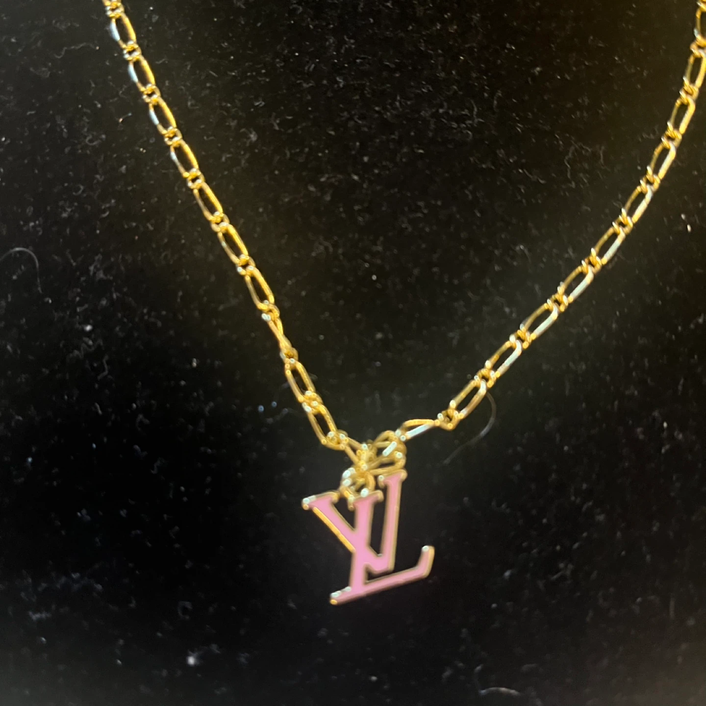 Pink Charm Necklace