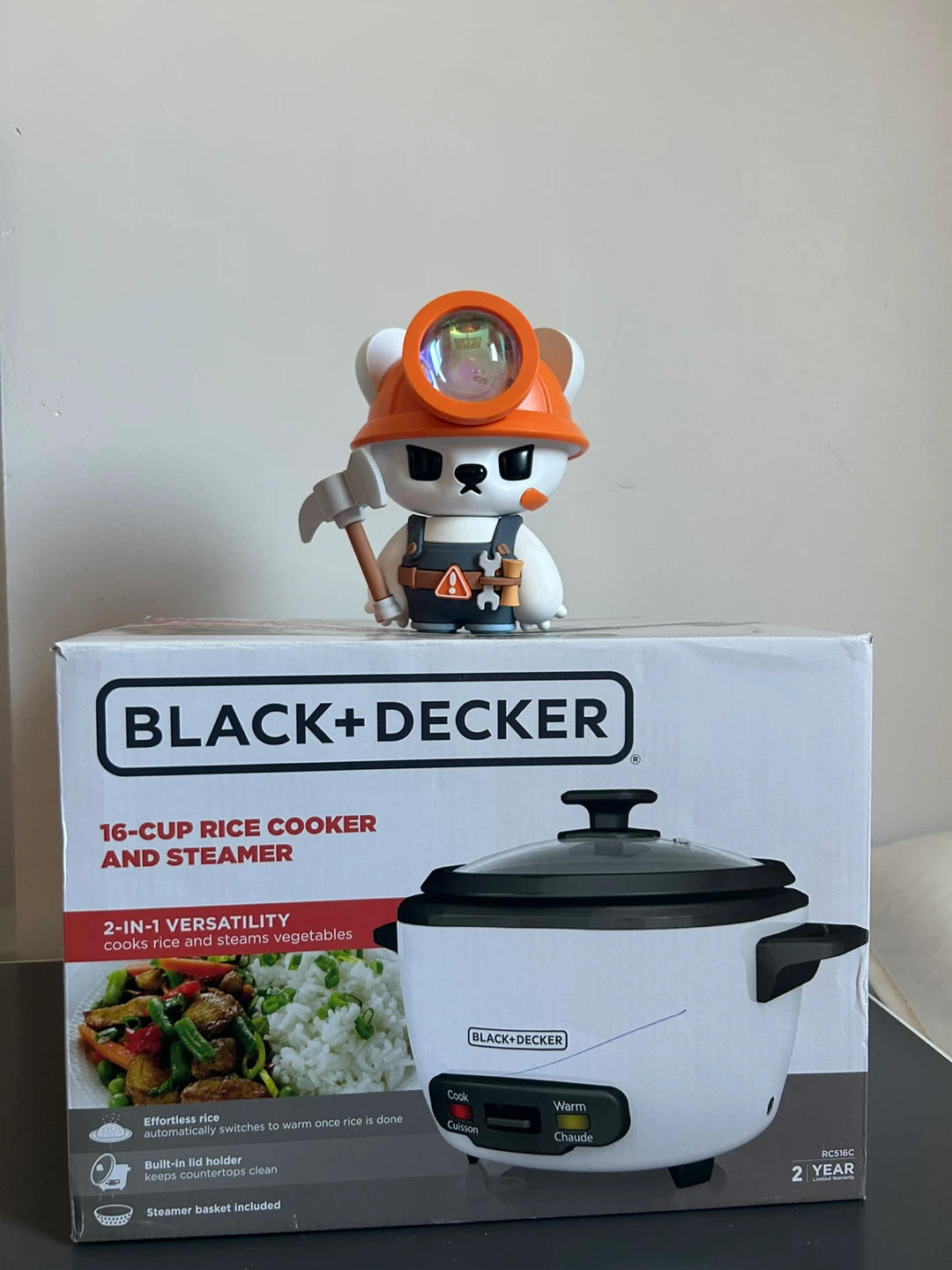 BLACK+DECKER 16-Cup Rice Cooker and Steamer - photo 5