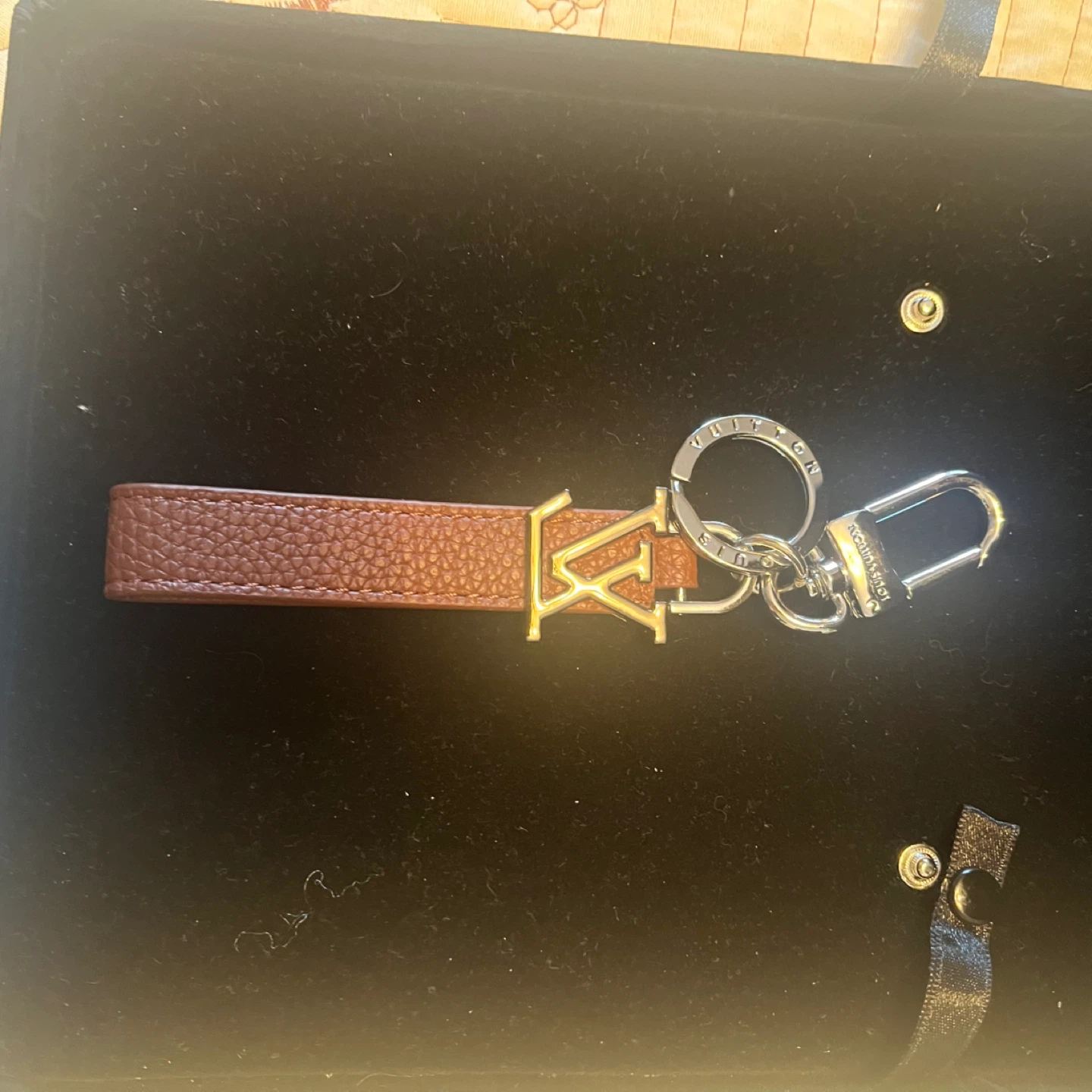 Silver/brown Bag Charm - photo 3