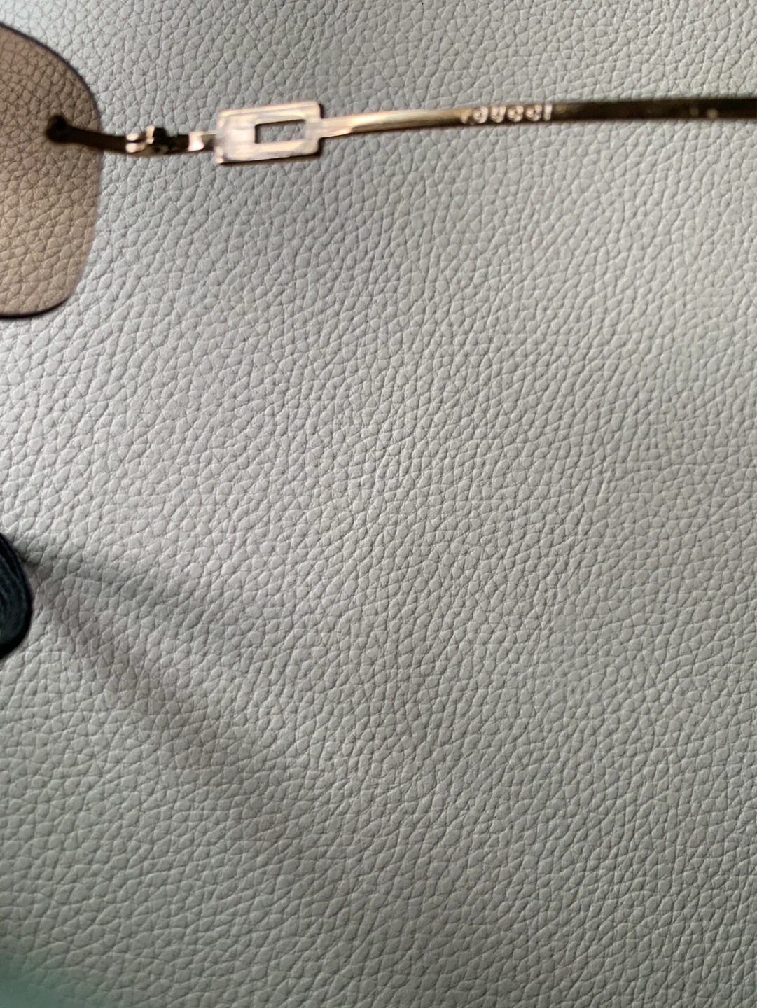 Gucci Rimless Sunglasses - Brown Tinted Lenses - photo 3