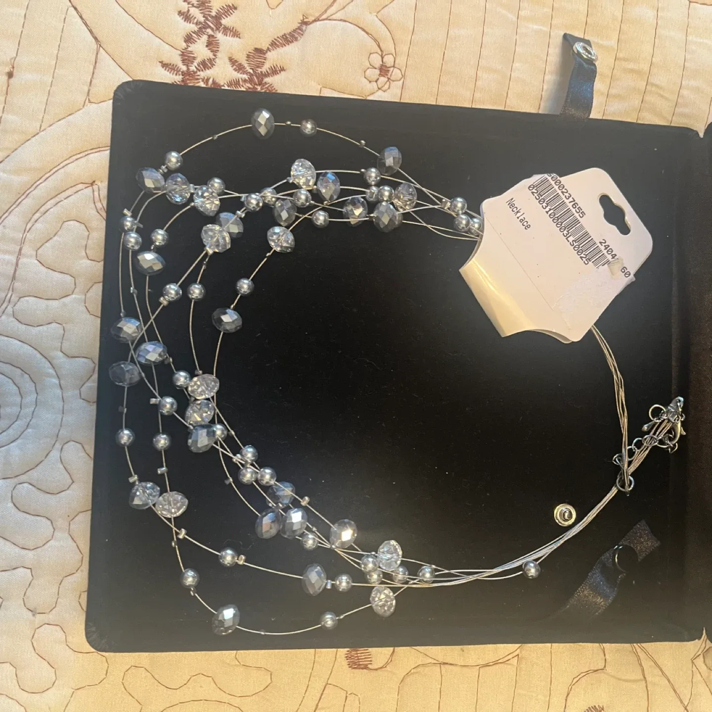 Chic Multi-Strand Beaded Necklace