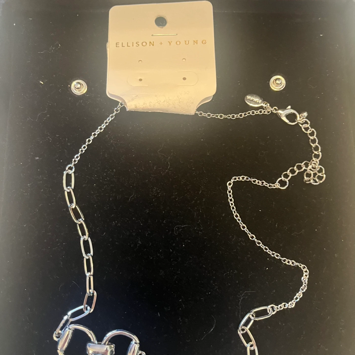 Ellison + Young Silver Tone Chain Necklace - photo 3