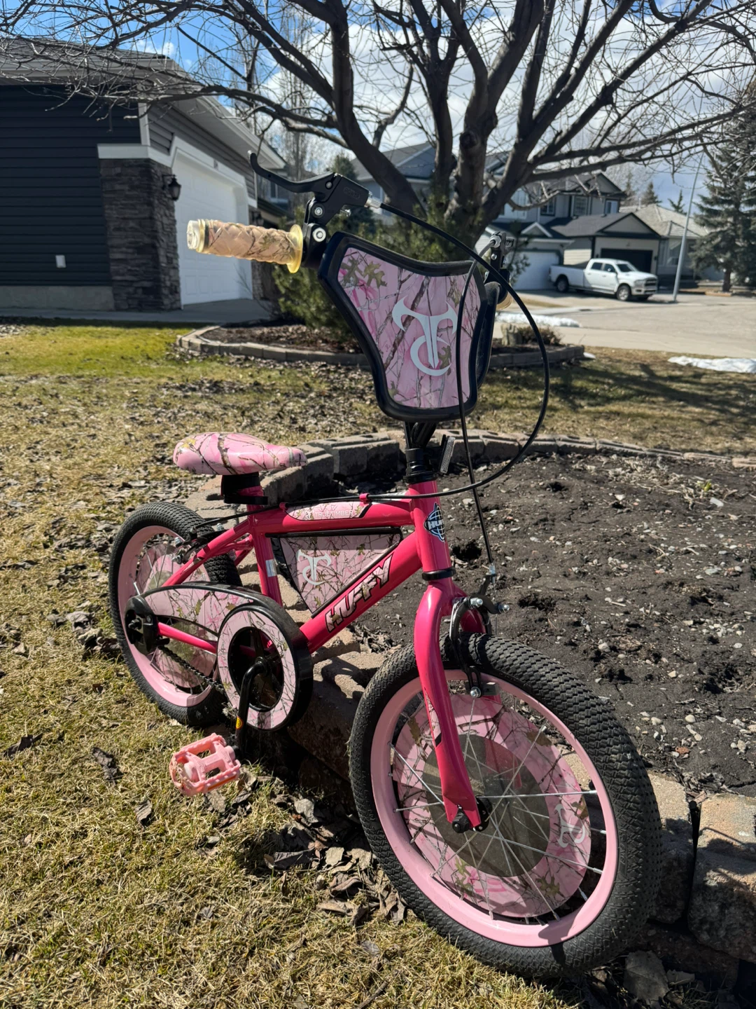 Two kids’ bikes