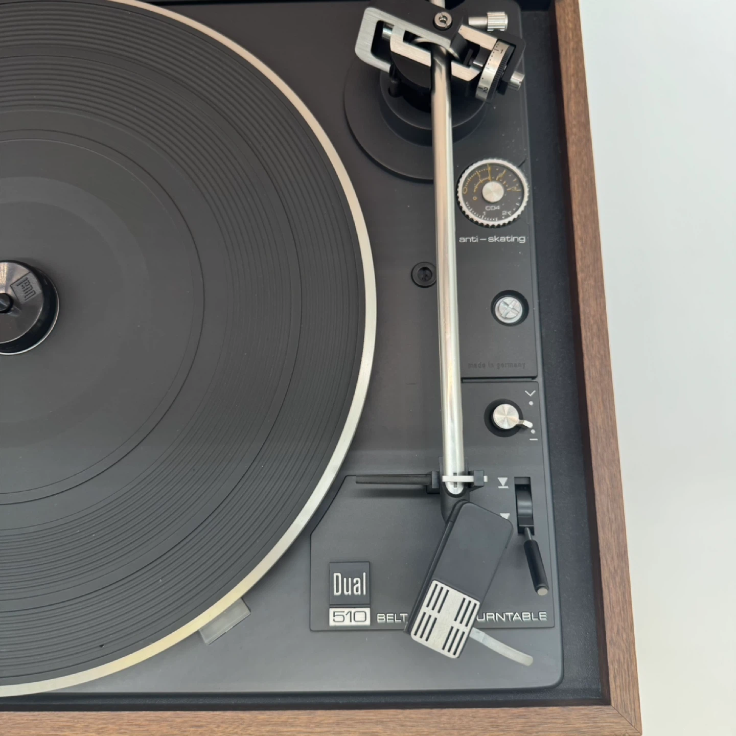 Vintage Dual  510 Belt Drive Turntable Made in Germany   Working - photo 5