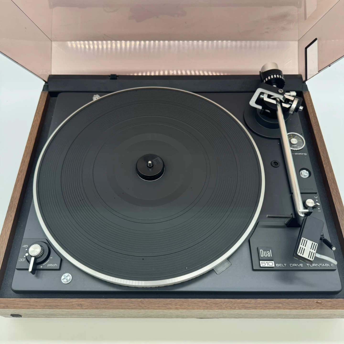 Vintage Dual  510 Belt Drive Turntable Made in Germany   Working - photo 2