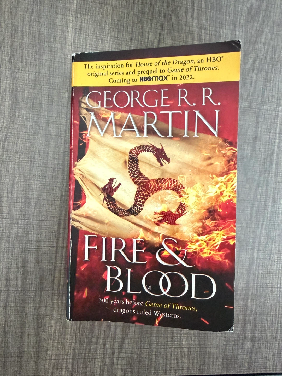 Fire & Blood Book (House of Dragons)