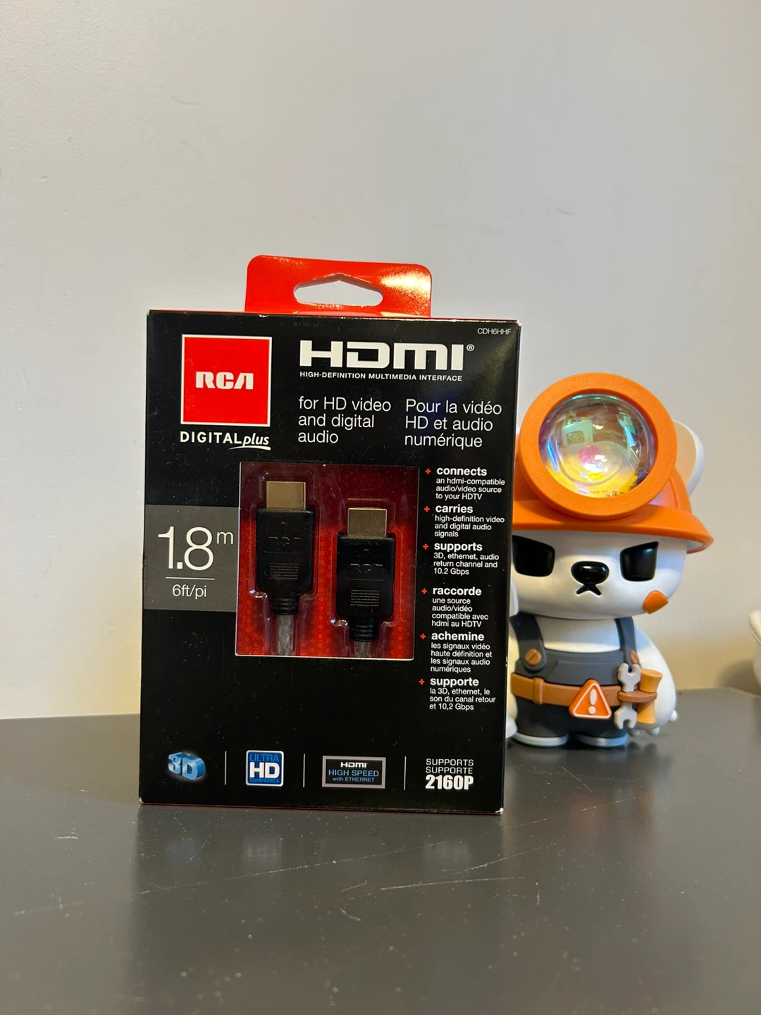 RCA 1.8m High-Speed HDMI Cable
