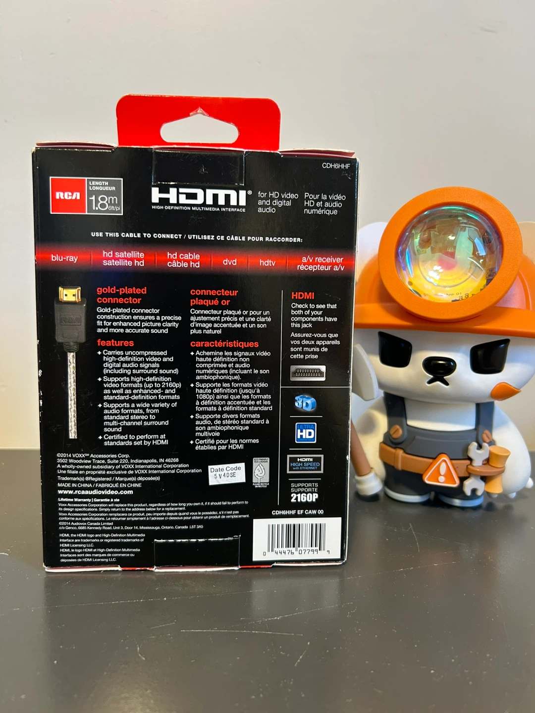 RCA 1.8m High-Speed HDMI Cable - photo 3