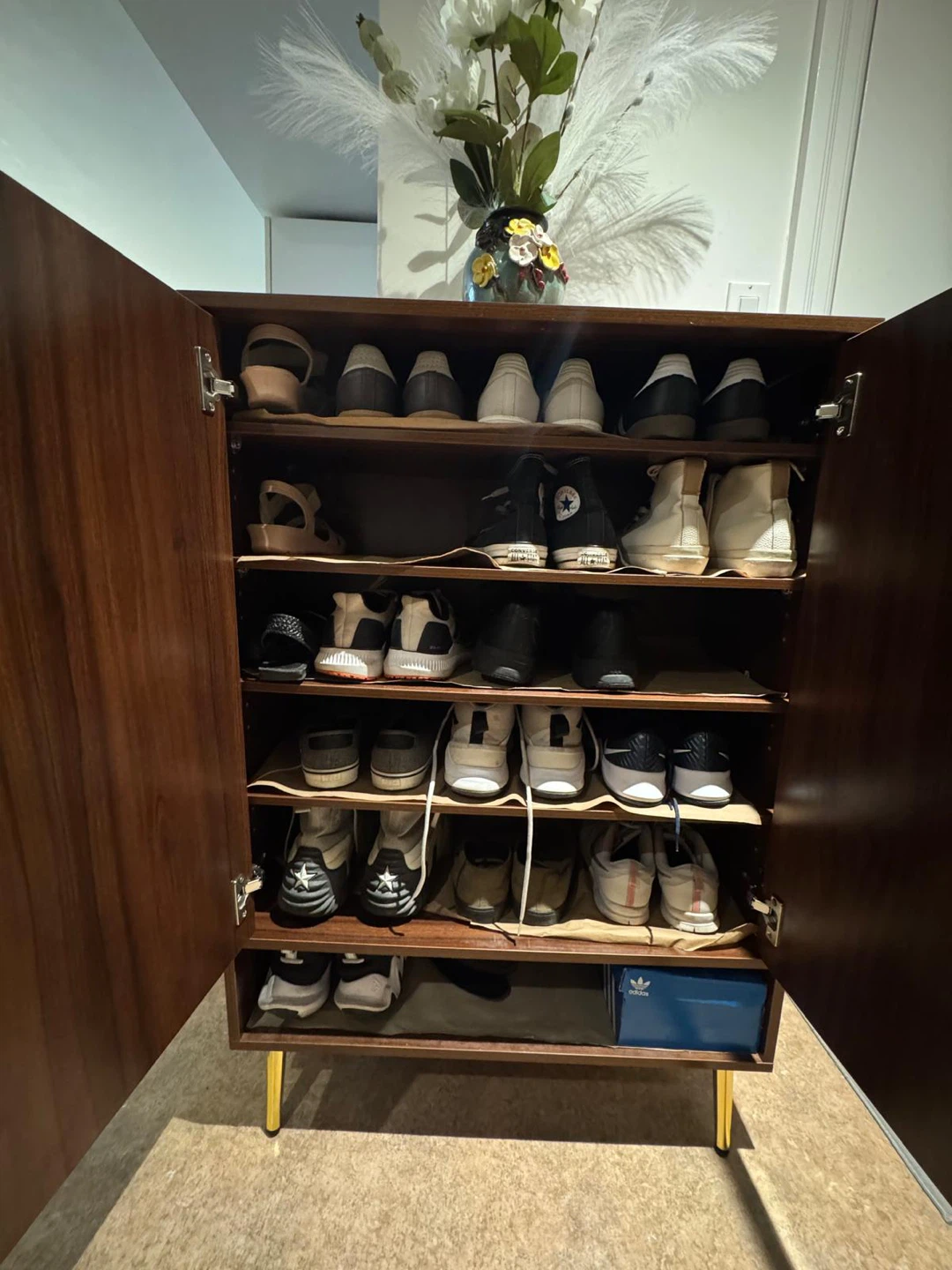 24 Pair Shoe Storage Cabinet - photo 5