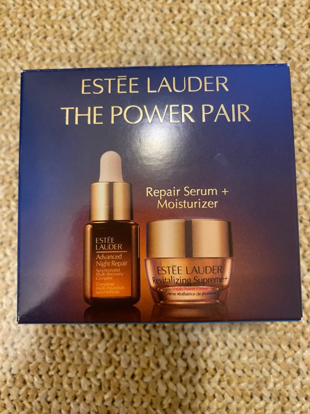 Estee Lauder The Power Pair Repair Serum + Moisturizer Set