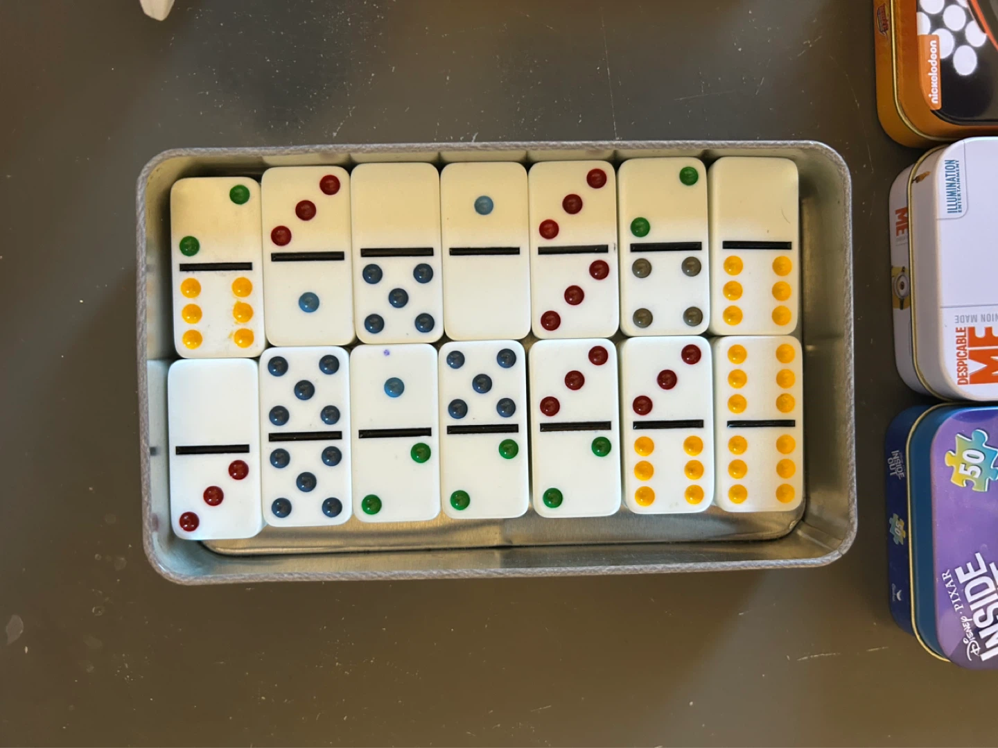 Dot Dominoes And 11 Pieces Puzzles - photo 4