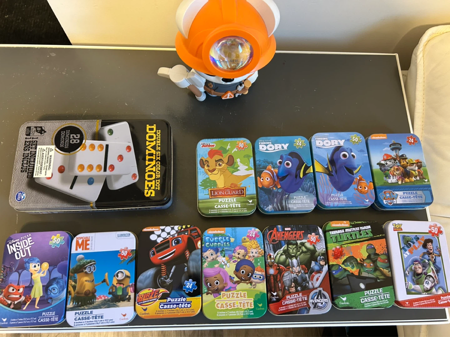 Dot Dominoes And 11 Pieces Puzzles - photo 2