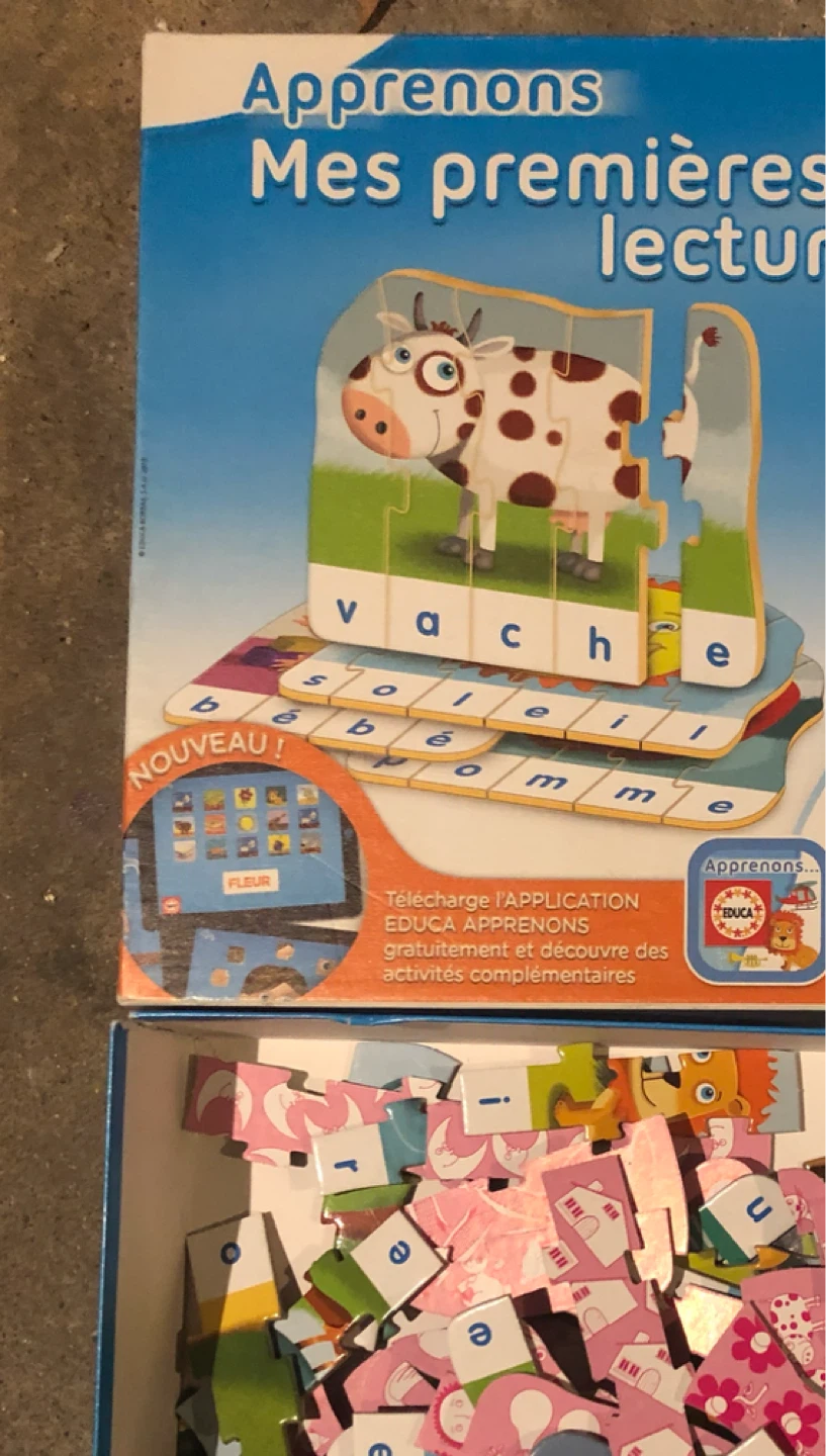 Educa "Mes Premières Lectures" Learning Puzzle Set