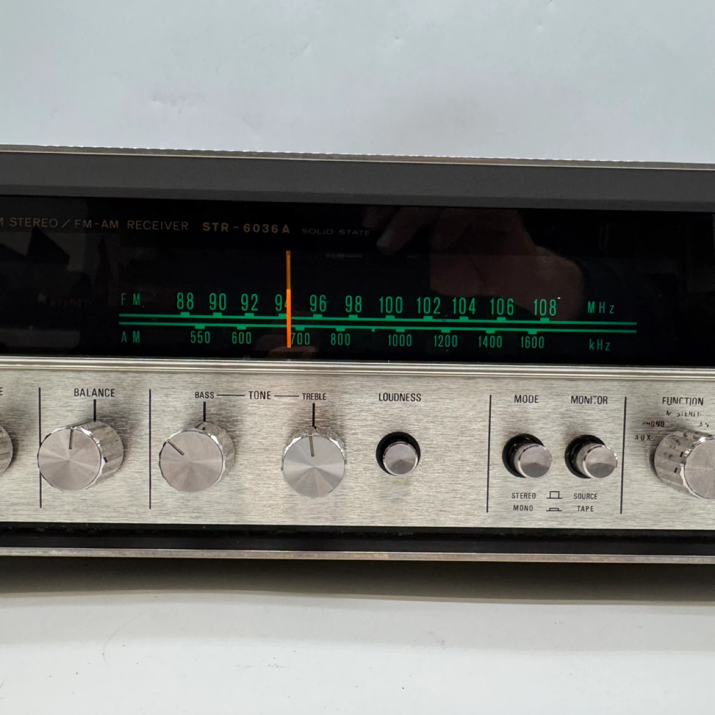Vintage Sony STR-6036A FM/AM Stereo Receiver Working Japan - photo 3