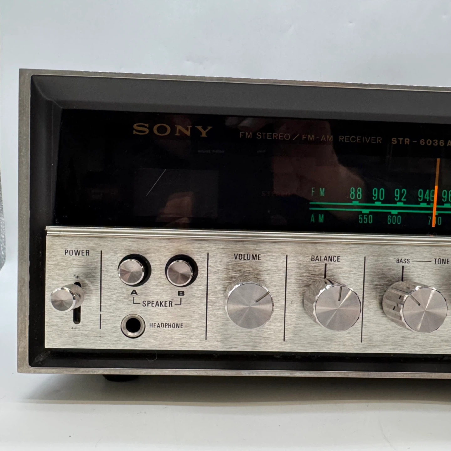 Vintage Sony STR-6036A FM/AM Stereo Receiver Working Japan - photo 2