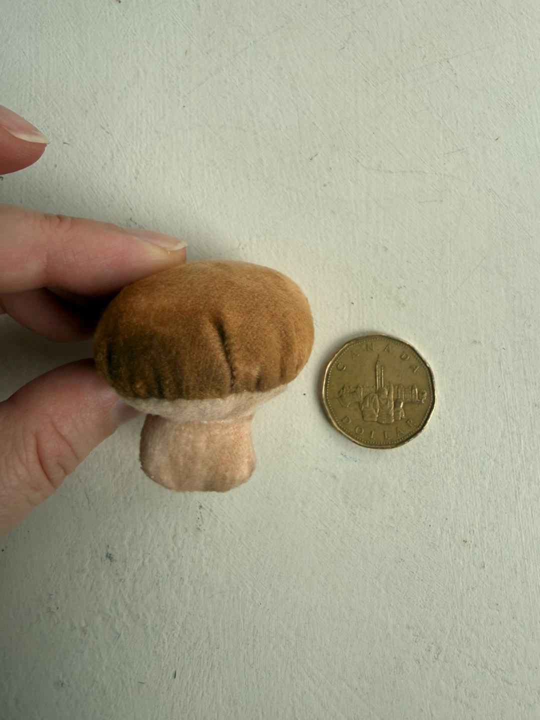 Tiny mushroom plushie - photo 5