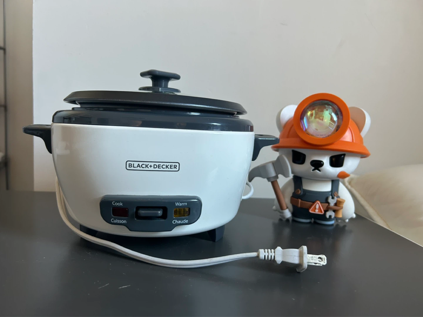 Black+Decker Rice Cooker with Steamer Basket
