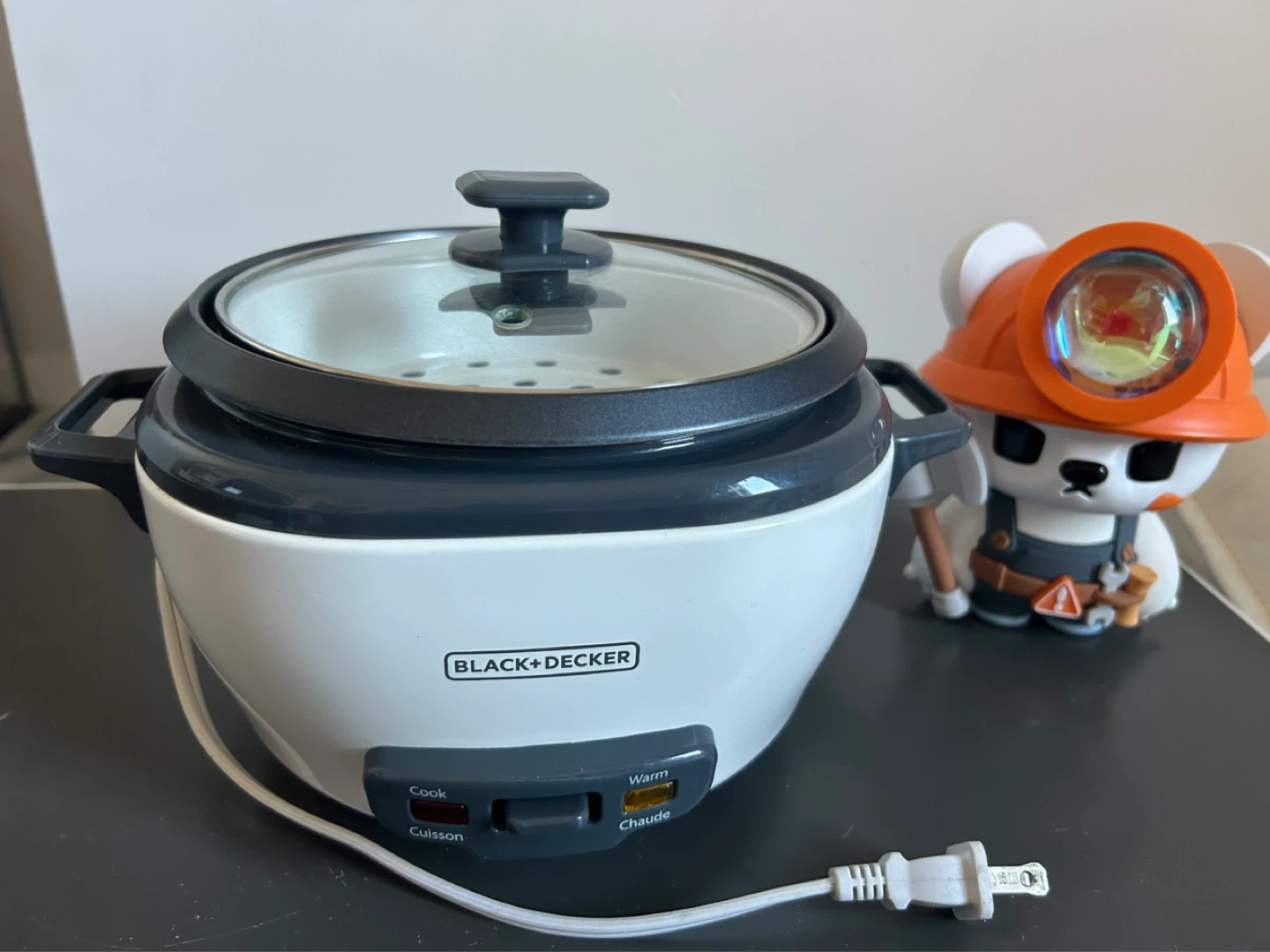 Black+Decker Rice Cooker with Steamer Basket - photo 2