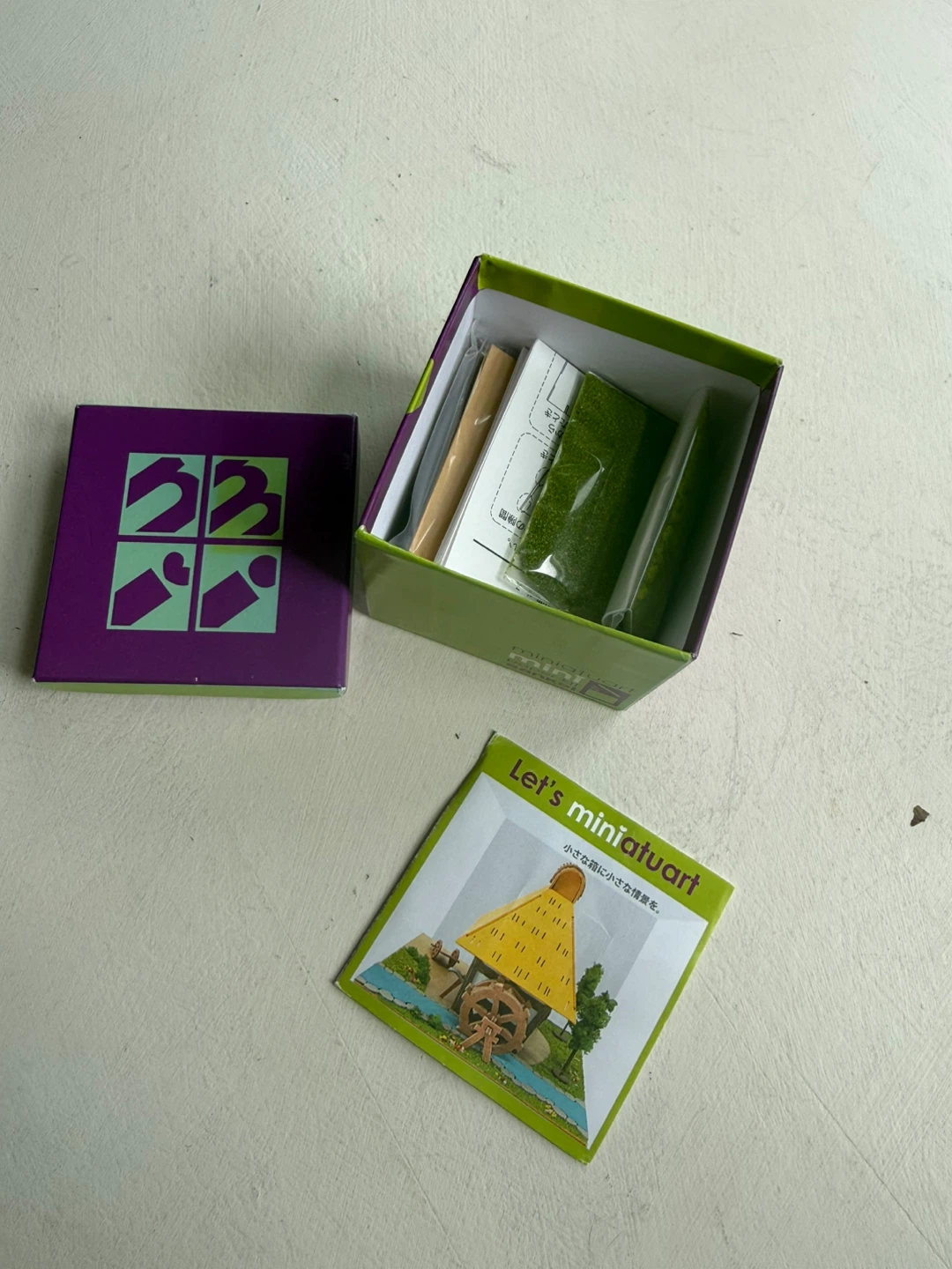 Miniatuart Japanese paper-kit