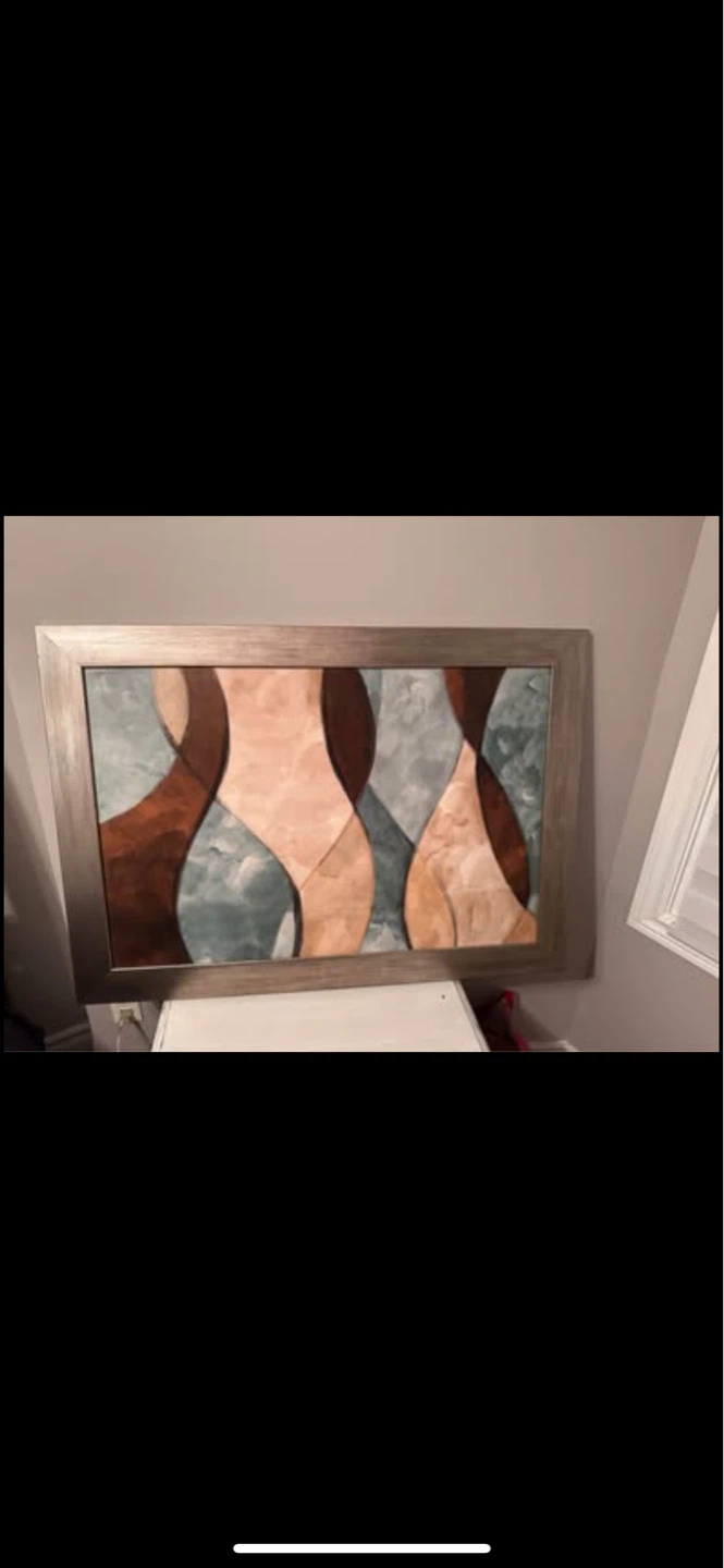 Framed Abstract Wall Art