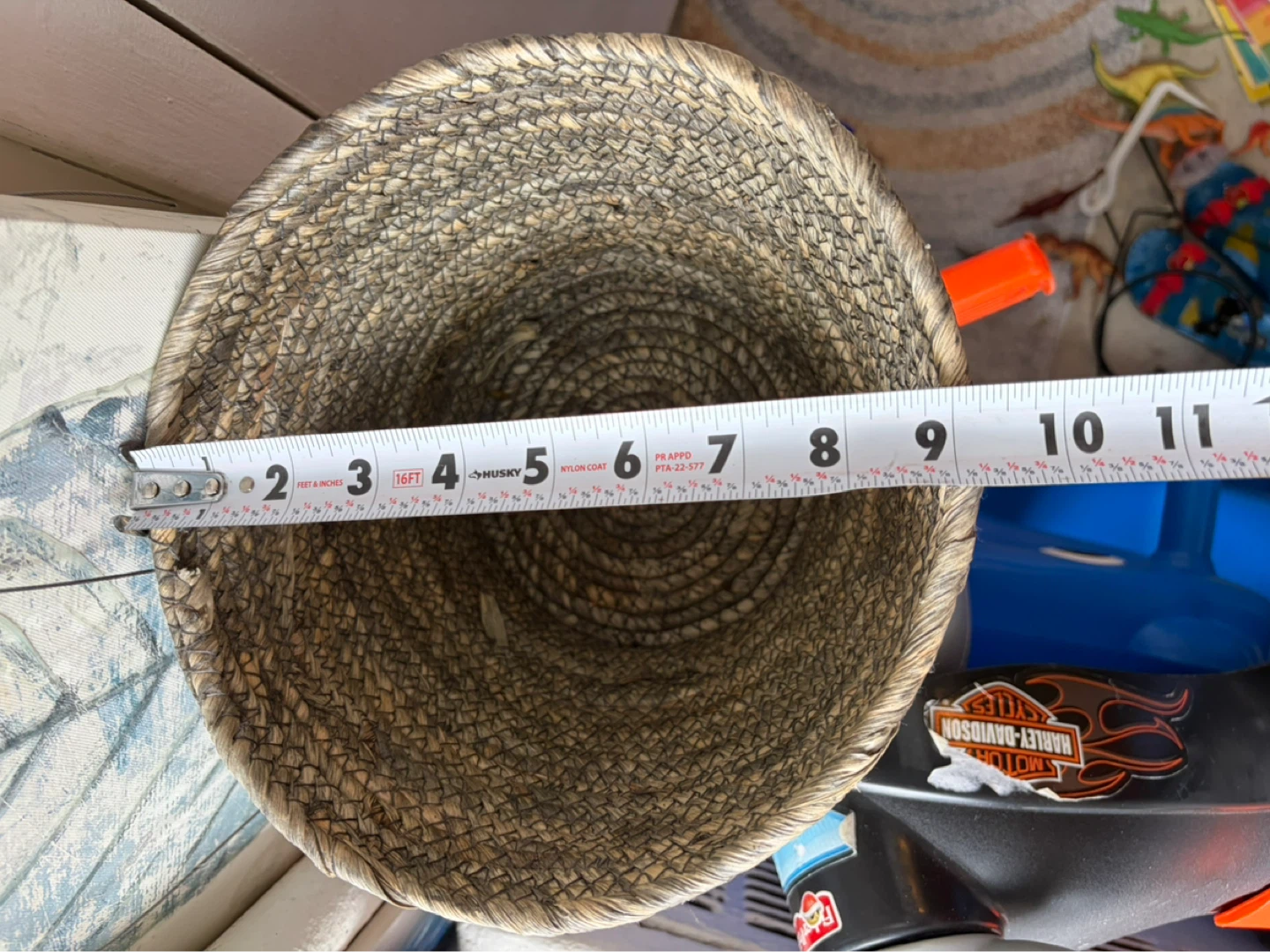 Woven plant basket - photo 4