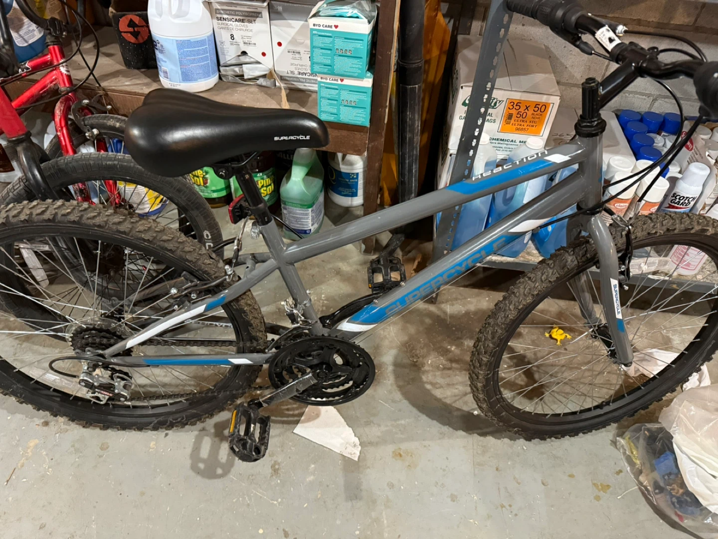 Supercycle Grey Mountain Bike