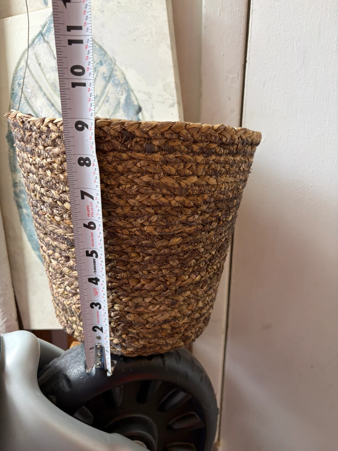 New plant basket with plastic liner - photo 3