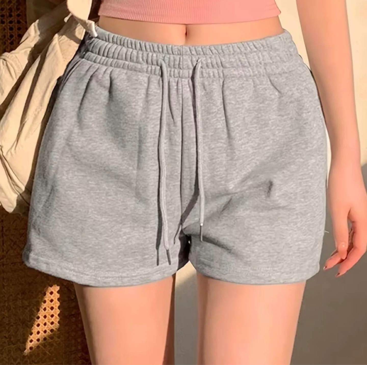 Grey Sweat Shorts