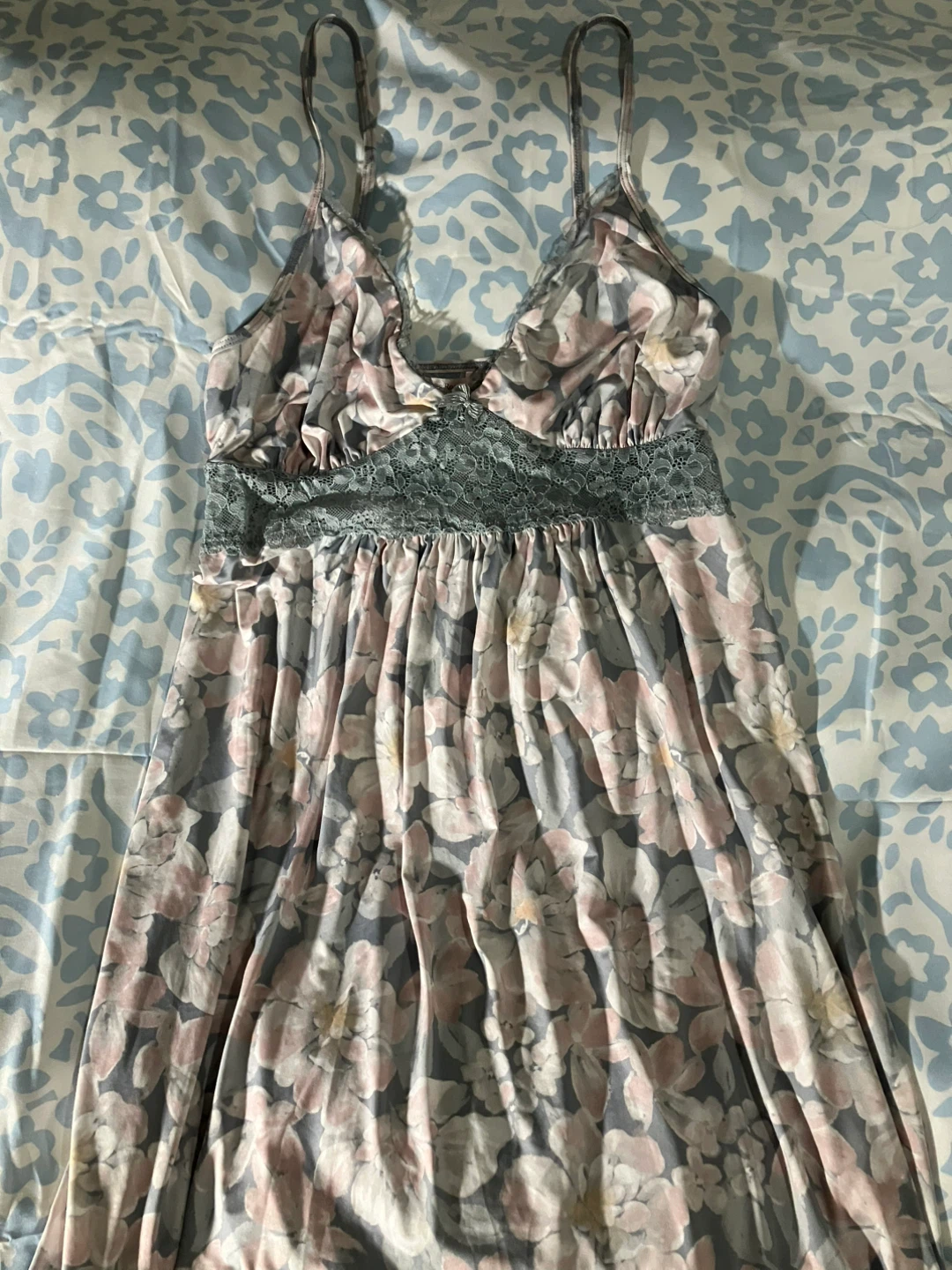 Floral Print Slip Dress