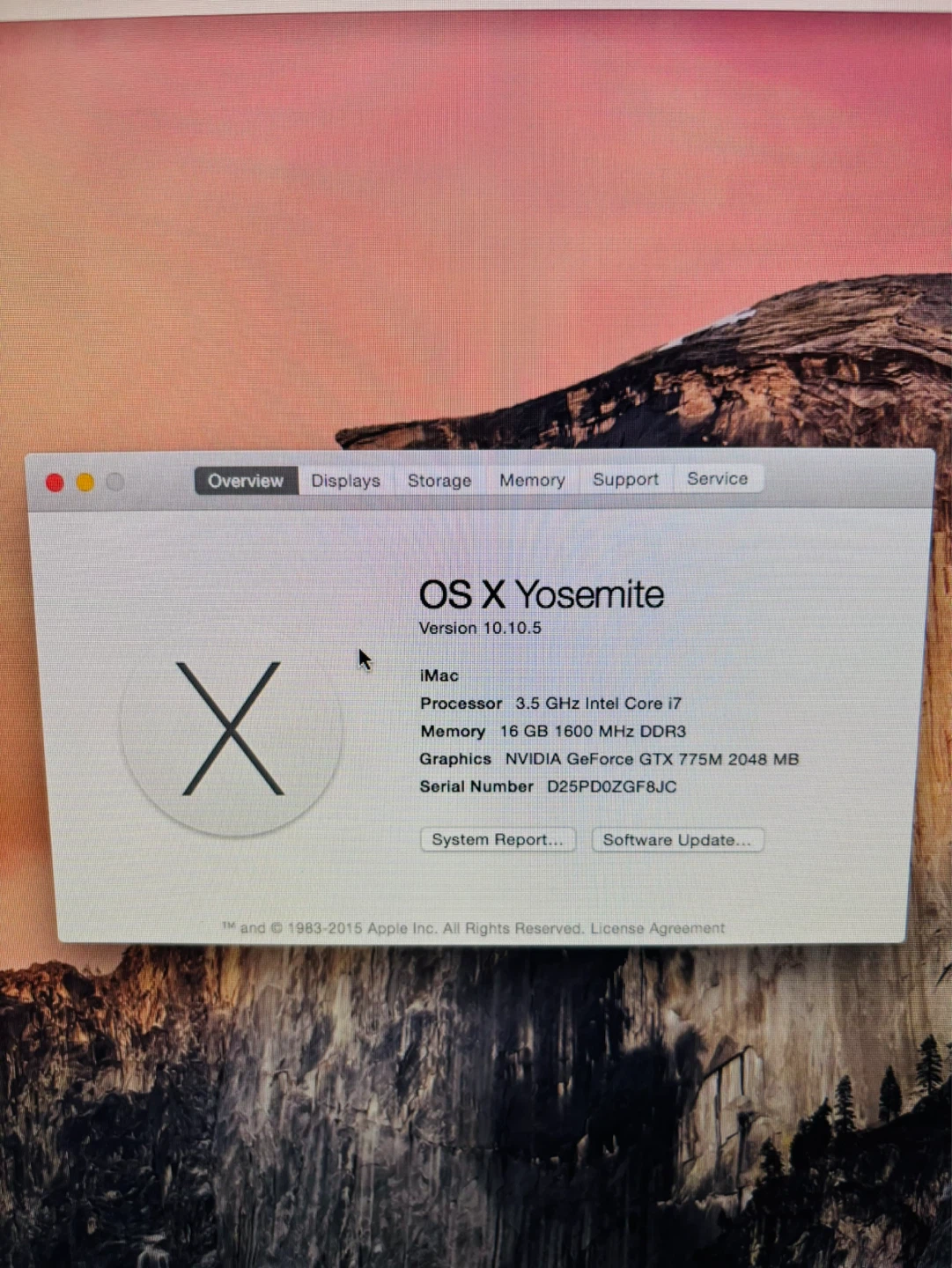 Apple iMac 27” i7 / 16GB RAM  – Works Perfect – $270 - photo 4