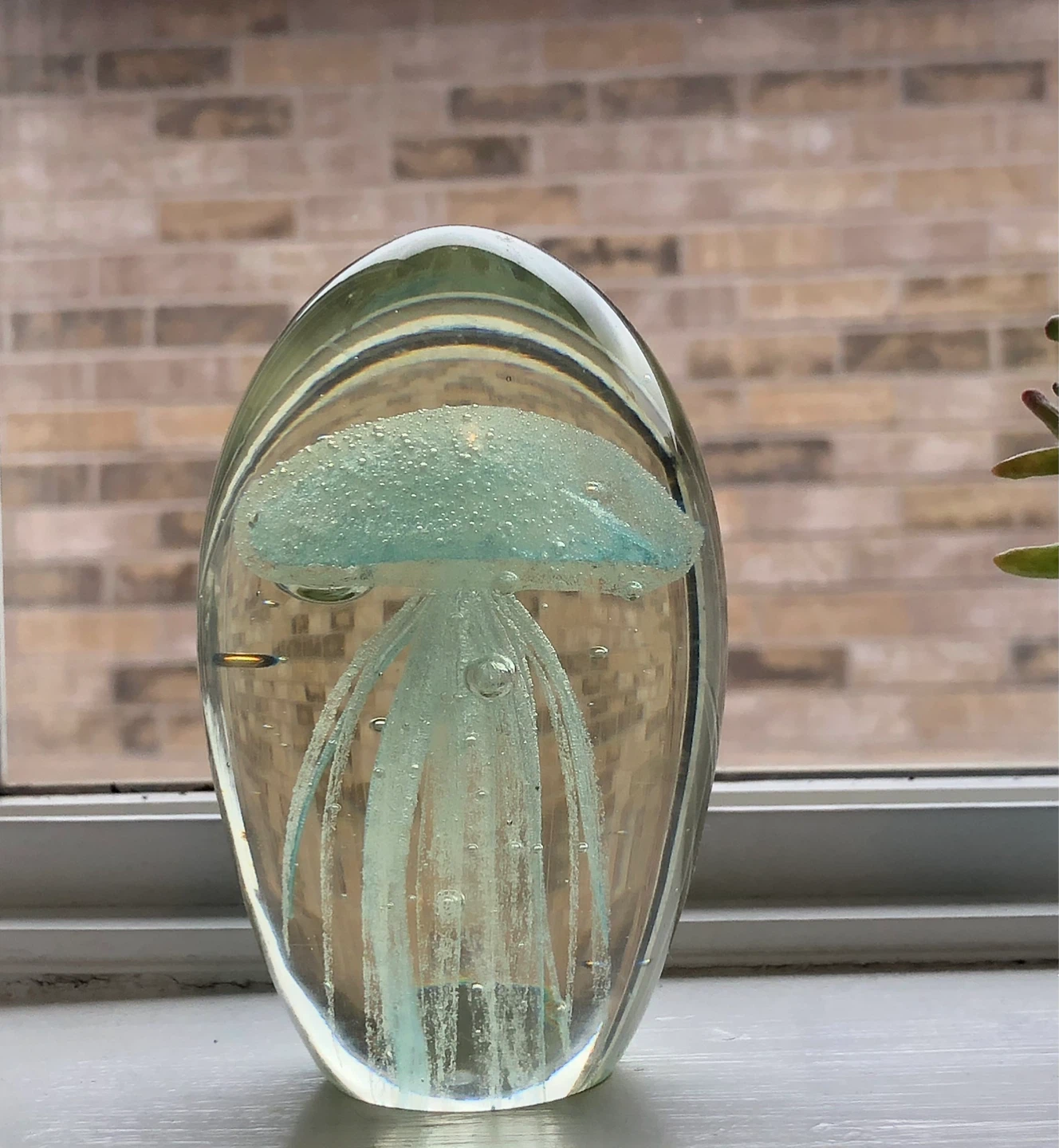 Jellyfish paper weight or decoration