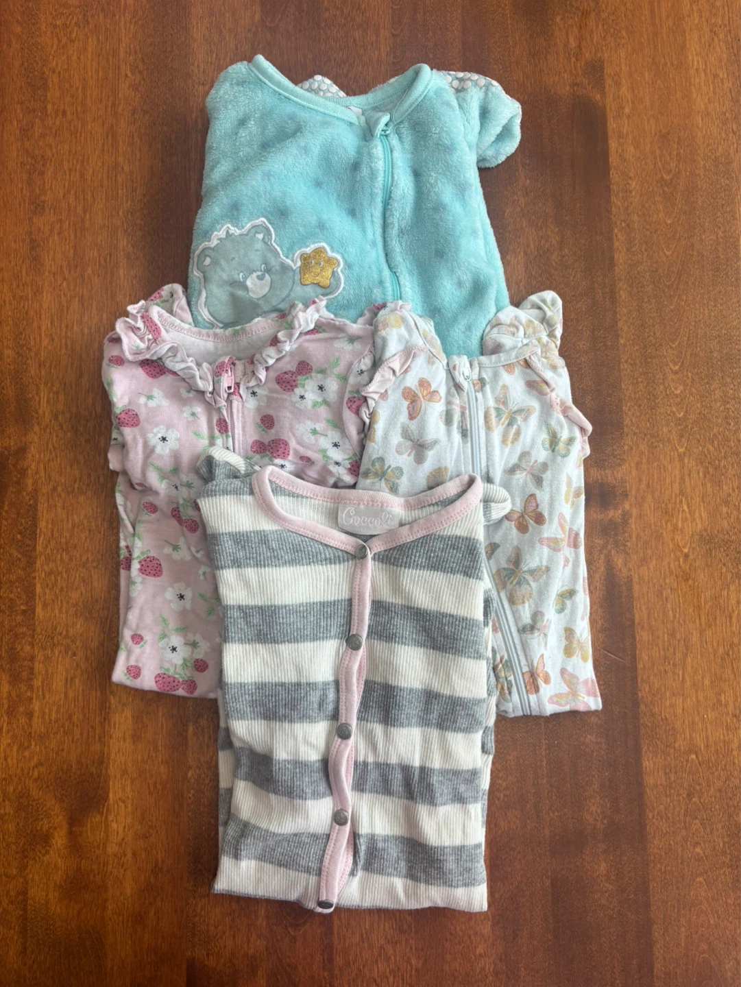 Baby girl sleepers