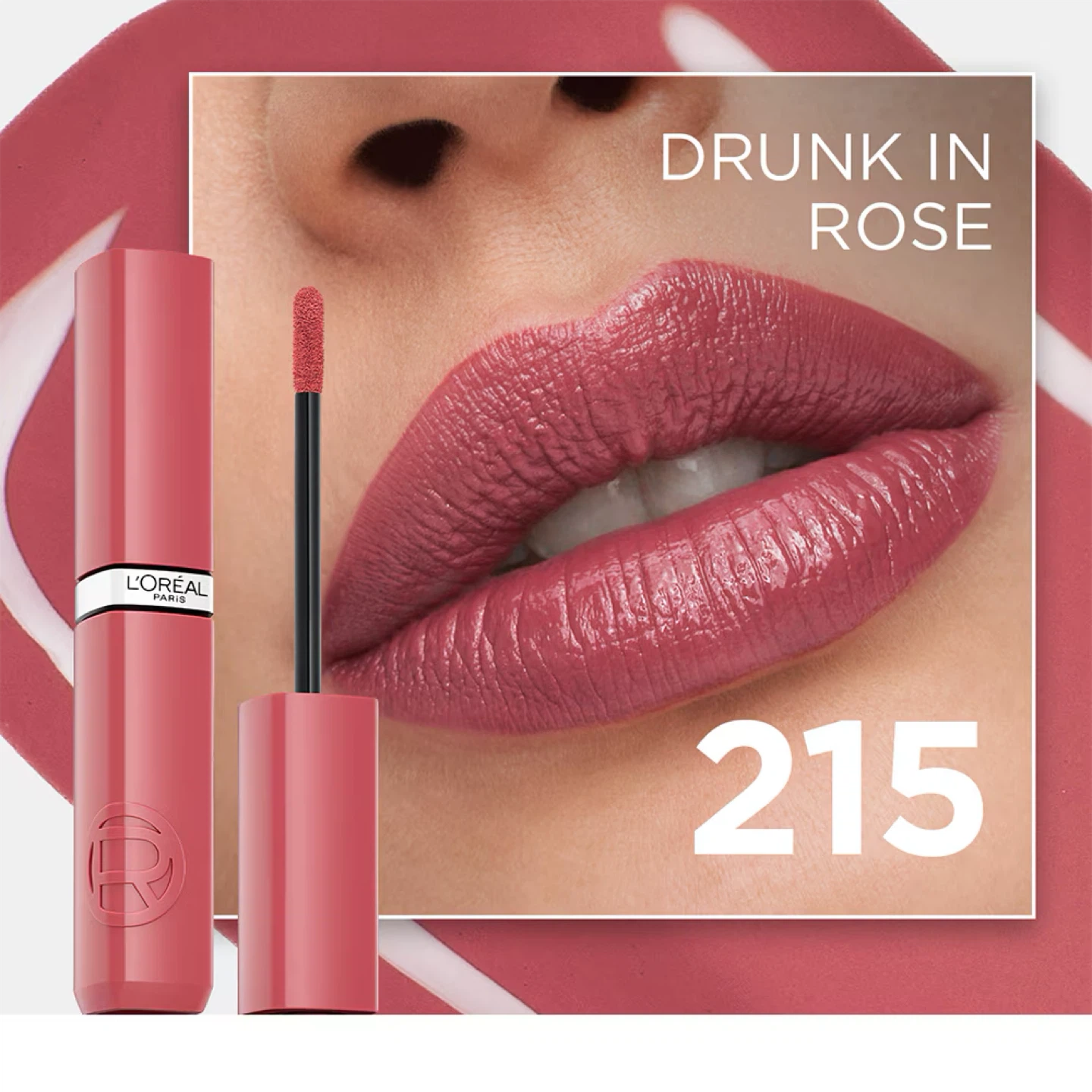 L’Oréal Paris Infallible Liquid Lipstick - 215 Drunk In Rose - photo 4