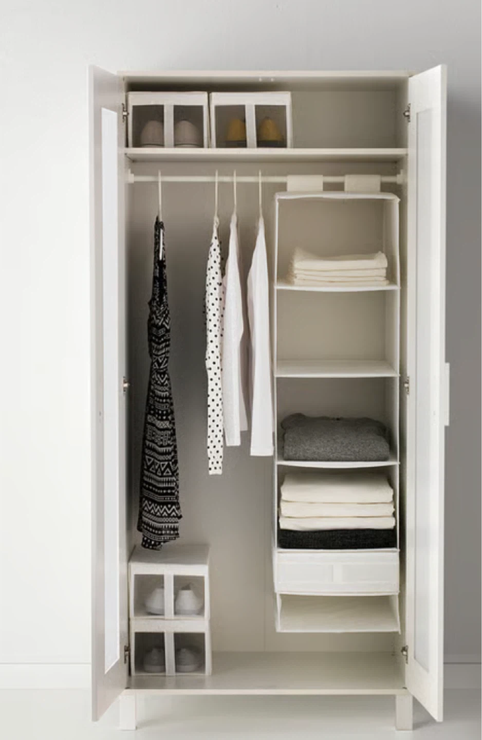 IKEA Hanging Closet Organizer with 6 compartments - photo 4