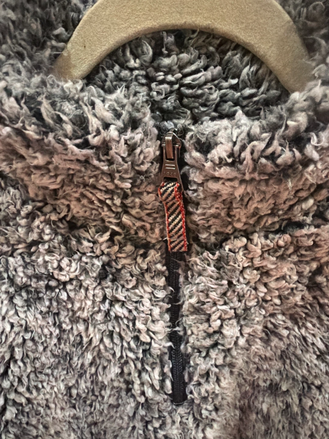 Vintage Sherpa Fleece Pullover Size L - photo 2