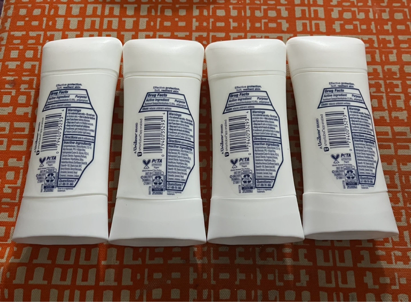 Dove Advanced Care Antiperspirant Deodorant -  (4 x 2.6 oz) - photo 2