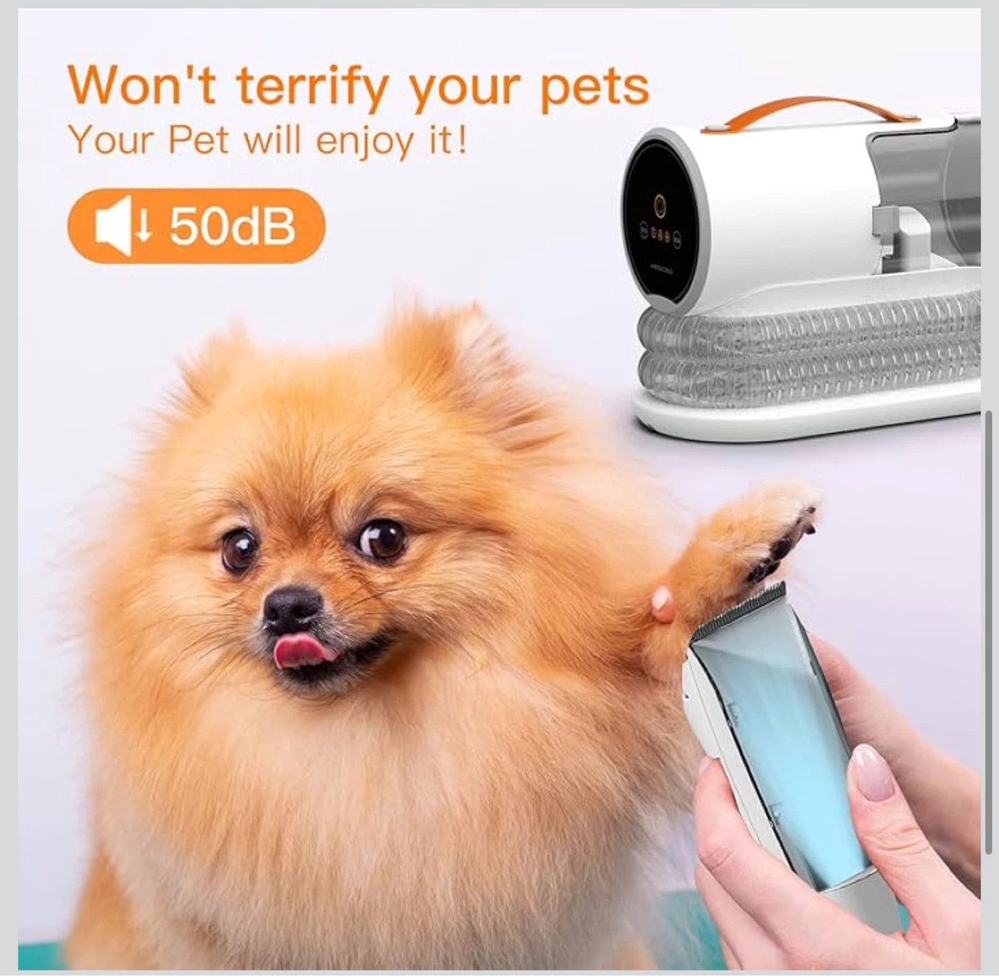 AIRROBO PG100 Grooming Vacuum Kit - photo 4