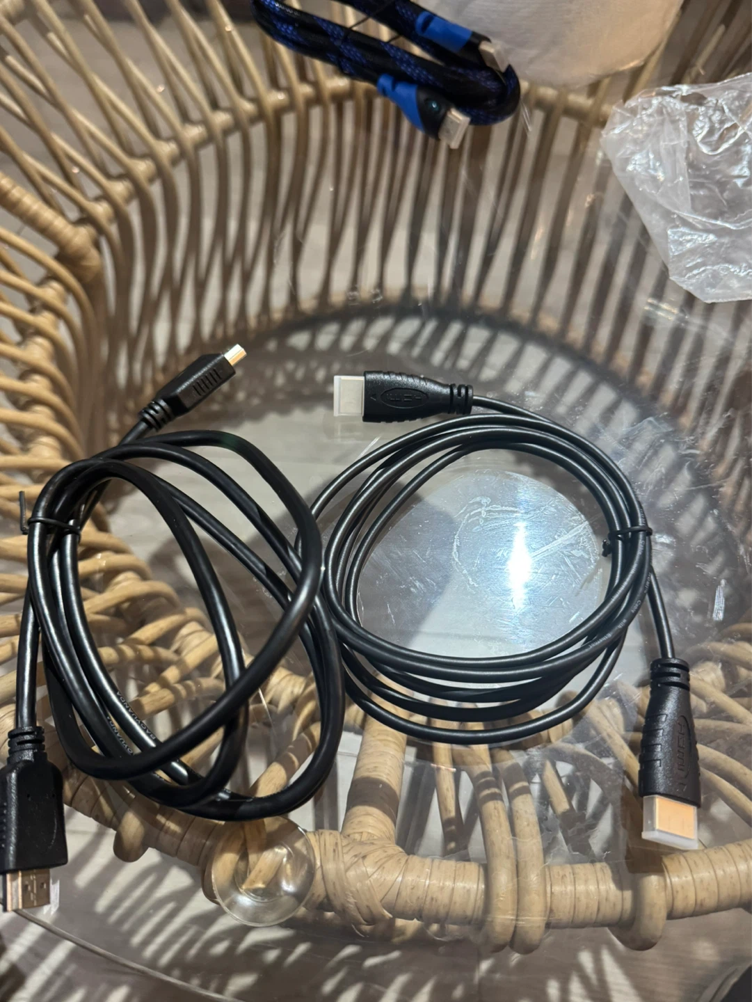 Two- High Speed HDMI cables. Brand new.