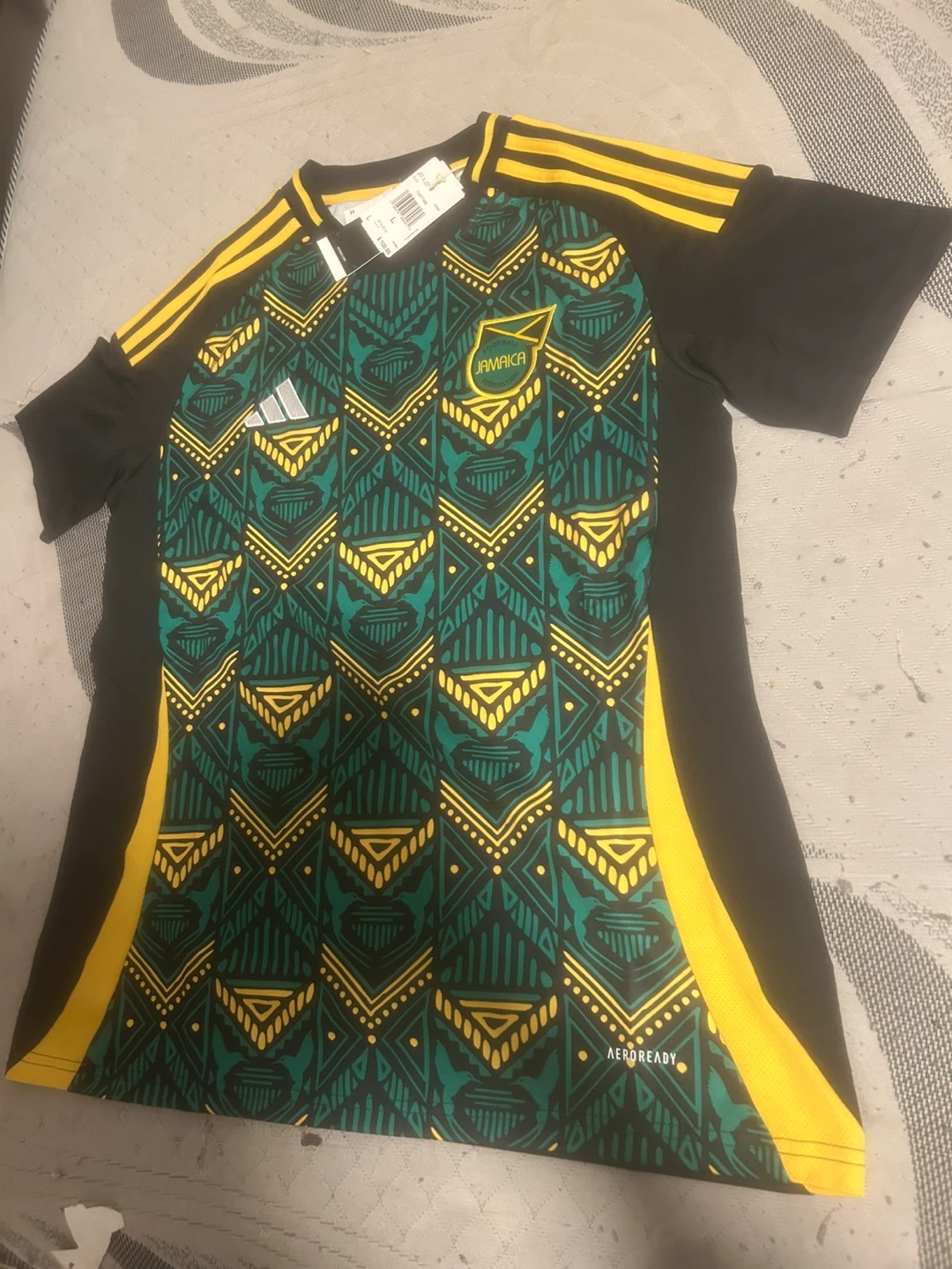 Adidas Jamaica Reggae Girlz AEROREADY Soccer Jersey - photo 2