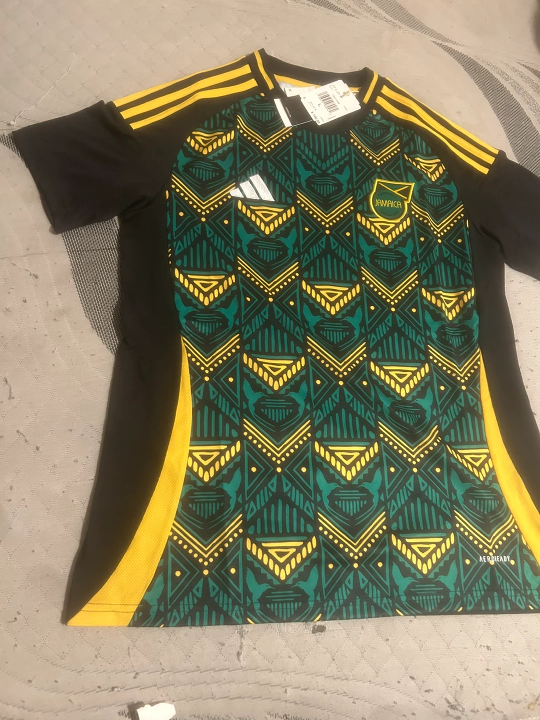 Adidas Jamaica Reggae Girlz AEROREADY Soccer Jersey
