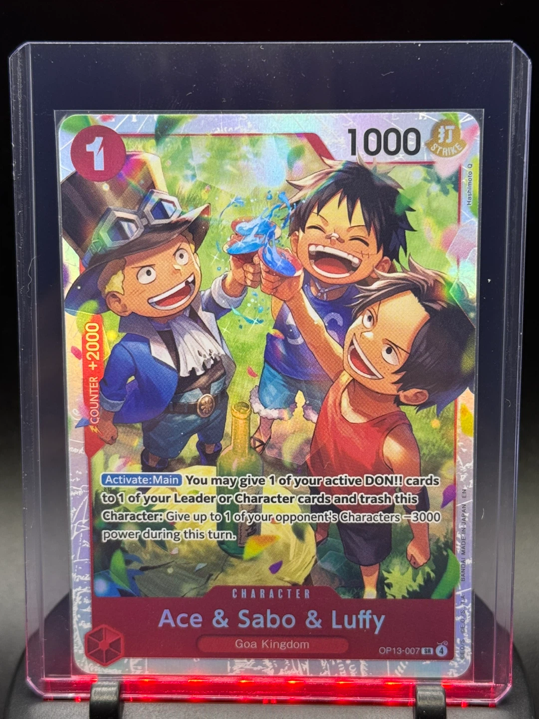 One Piece Card Game - Ace & Sabo & Luffy & RArmy - photo 4