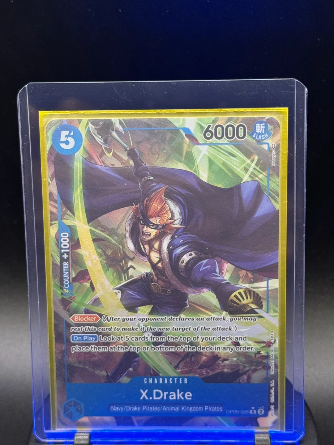One Piece Card Game - Prince Grus, Helmeppo, X.Drake, Neptune