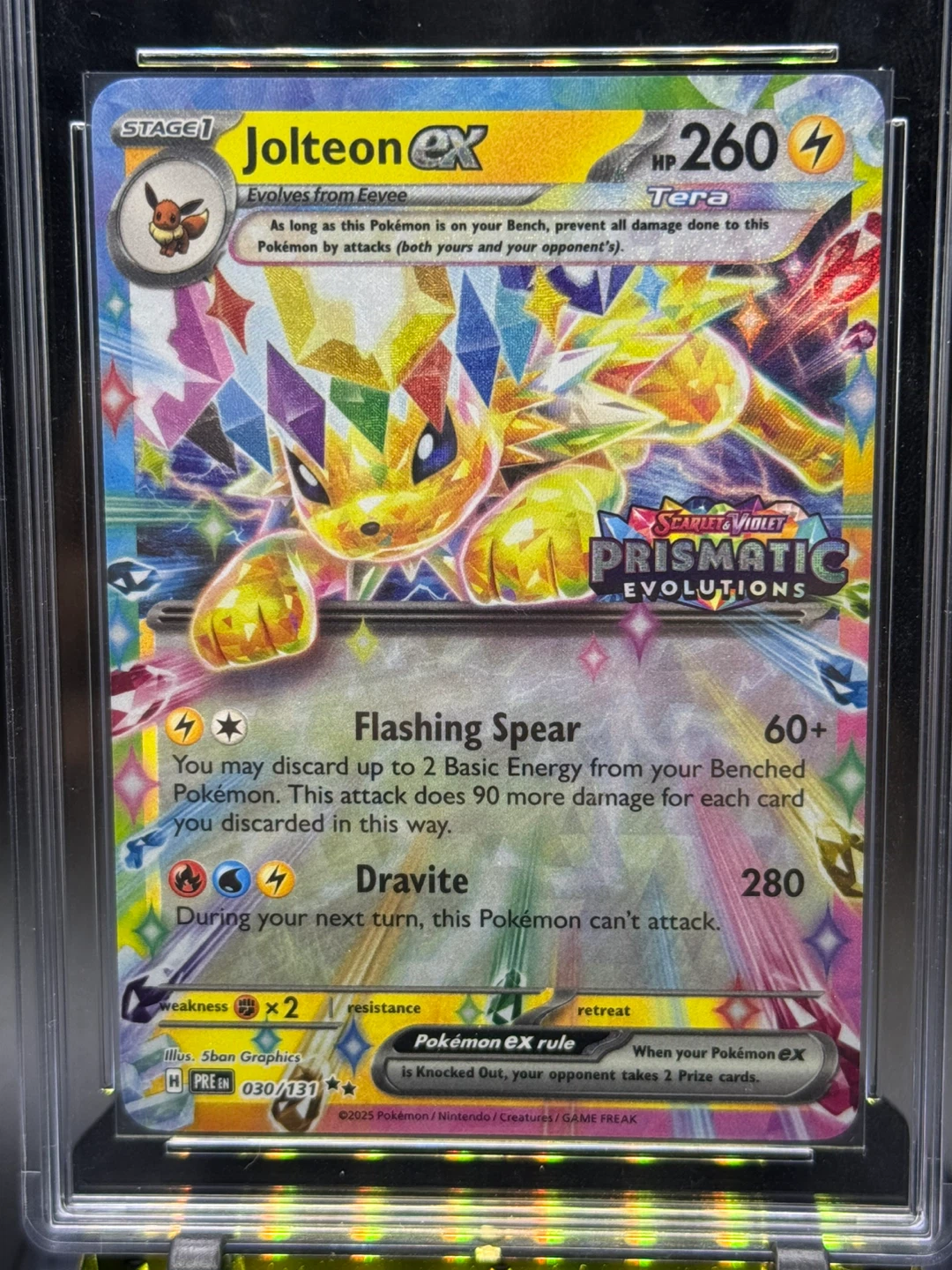 Jolteon EX promo and Umbreon EX Pokémon Cards