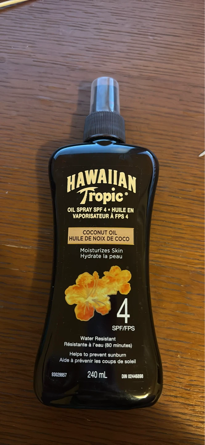 Hawaiian Tropic Oil Spray Coconut Oil 240 ml