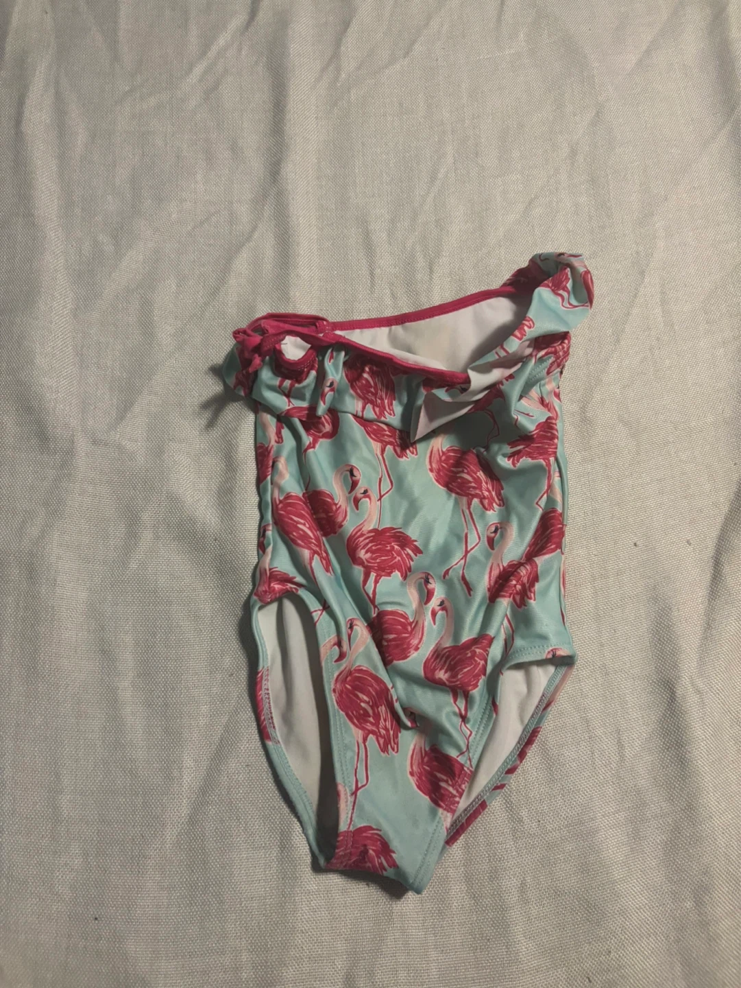 Gymboree Flamingo One-Piece Swimsuit Size XS (4)