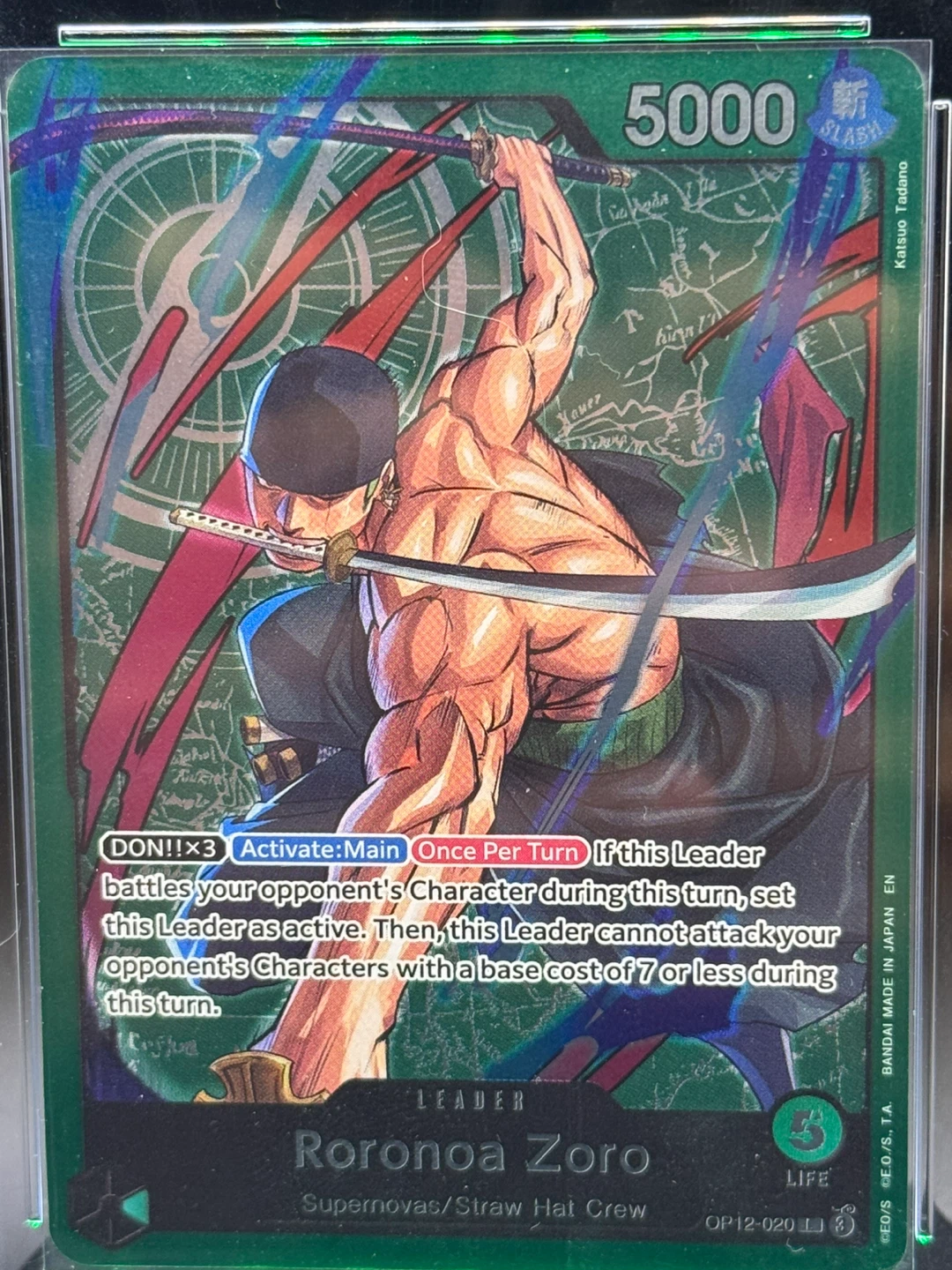 One Piece aa promo Leader  - Roronoa Zoro, Monkey D. Luffy, Nami - photo 2